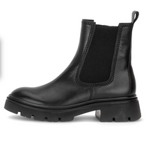 Load image into Gallery viewer, Gabor Black Leather Chelsea Boot 8021.01 005