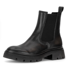 Load image into Gallery viewer, Gabor Black Leather Chelsea Boot 8021.01 005