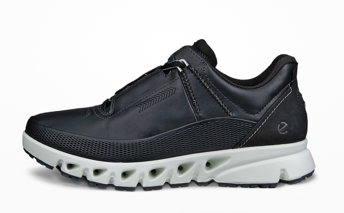 Ecco Ladies Black Walking Shoes 880123 01001 Multi Vent