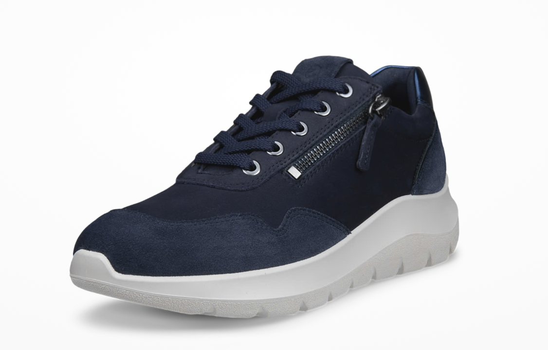 Ecco Valerie Navy Trainers 239803 51142
