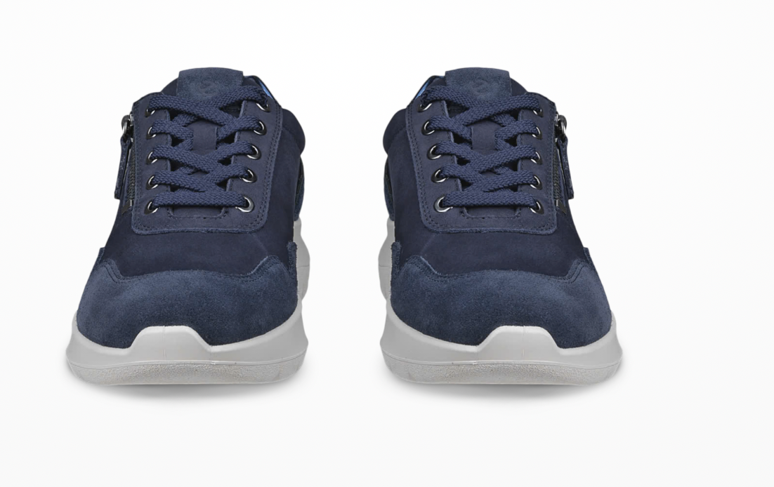 Ecco Valerie Navy Trainers 239803 51142