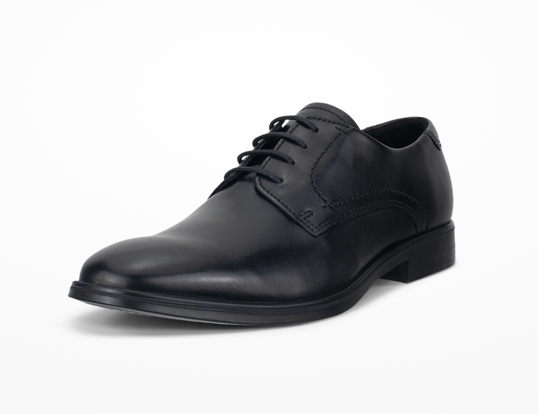 Ecco Melbourne Black Formal Derby Shoe 621634 50839