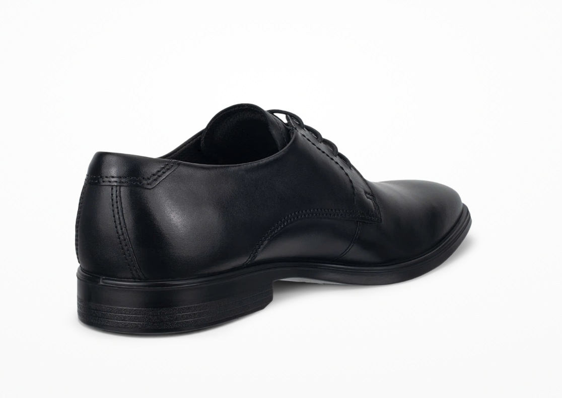 Ecco Melbourne Black Formal Derby Shoe 621634 50839