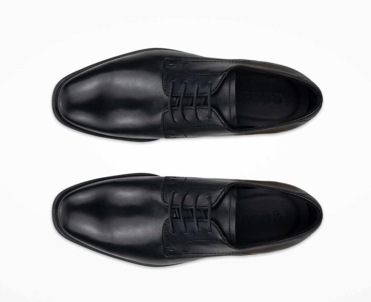 Ecco Melbourne Black Formal Derby Shoe 621634 50839