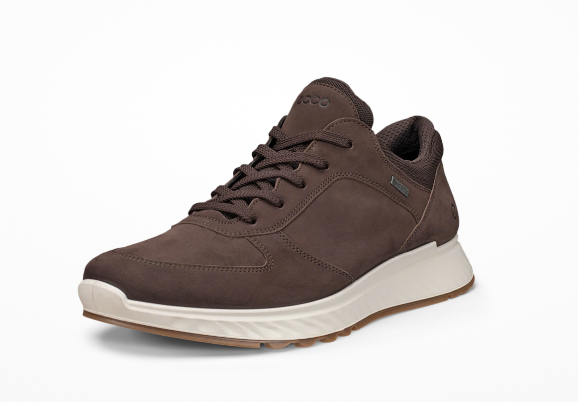 Ecco Exostride Brown Gortex Shoe 835304 02178