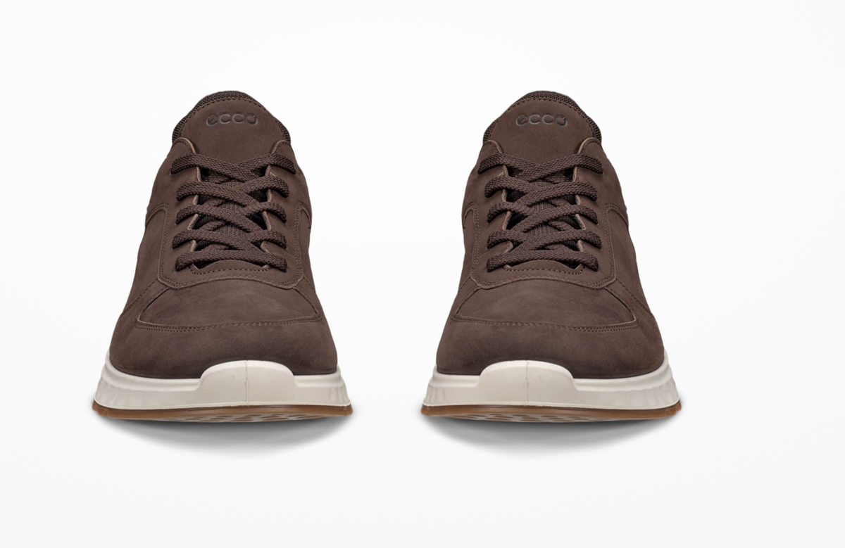 Ecco Exostride Brown Gortex Shoe 835304 02178