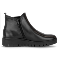 Load image into Gallery viewer, Gabor H Fit Black Wedge Boots 8015.01 003