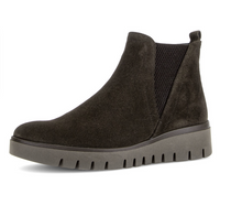 Load image into Gallery viewer, Gabor H Fit Mocca Brown Wedge Boots 8015.01 005