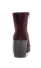 Gabor Suede Mulberry Wedge Boots 8045.01 005