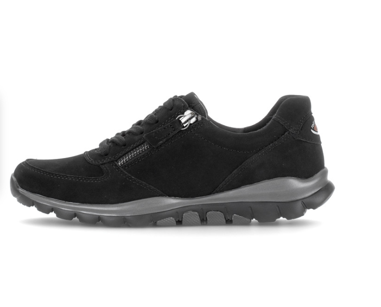 Gabor Rollingsoft Black Shoes 0100.01 001