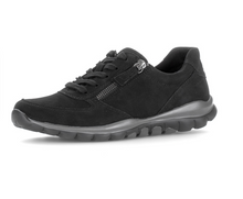 Load image into Gallery viewer, Gabor Rollingsoft Black Shoes 0100.01 001
