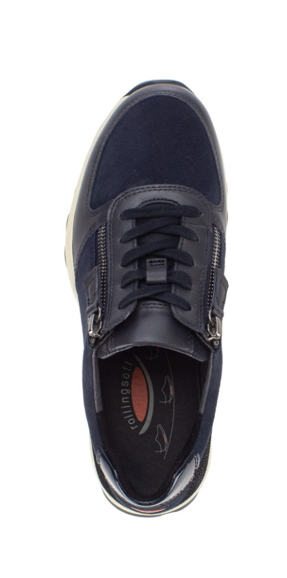 Gabor Rollingsoft Navy Shoes 0100.01 006
