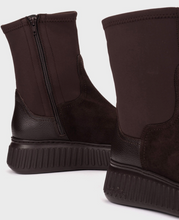 Load image into Gallery viewer, Wonders Dark Brown Stretch Boots A-5207 Testa
