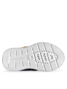 Geox Boys Shoes Navy Yellow B554UB