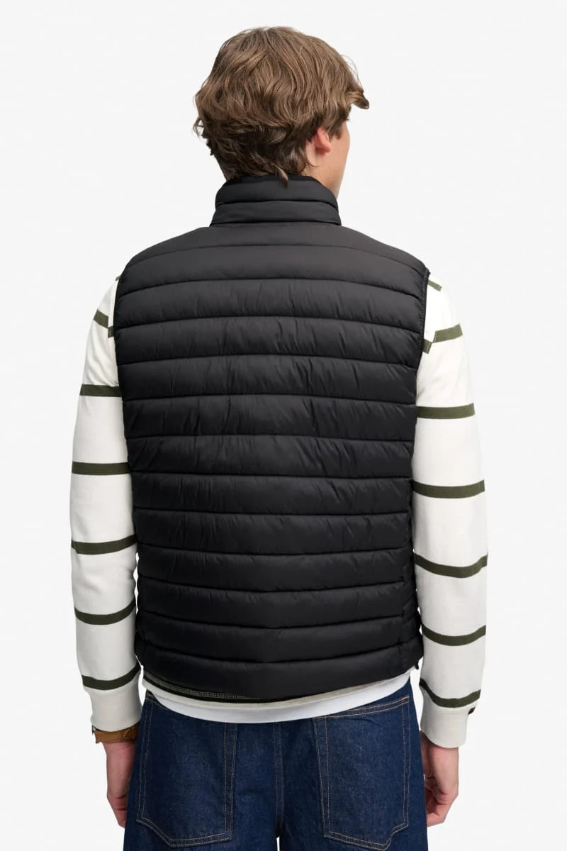 Superdry Black Gilet M5012516A 02a