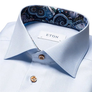 Eton 1000 12509 22 Blue Shirt