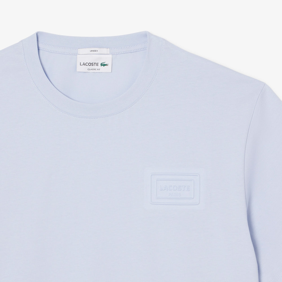 Lacoste Light Blue Tee TH0753 j2g