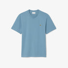 Lacoste Grayish Blue Cotton Tee TH7318 3KE