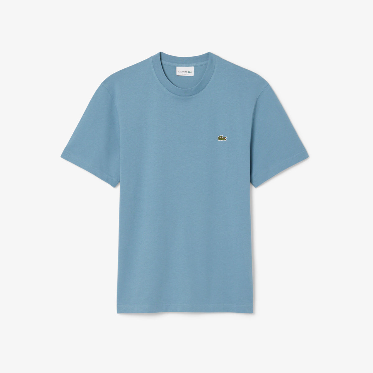 Lacoste Grayish Blue Cotton Tee TH7318 3KE