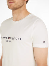 Load image into Gallery viewer, Tommy Hilfiger MW0MW11465 118 | Logo Tee in White