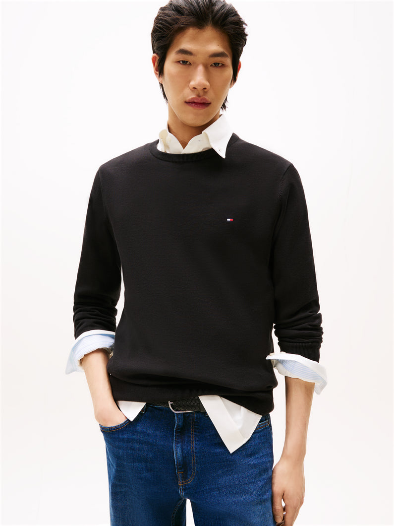 Tommy Hilfiger Crew Neck Black mw0mw14748 bds