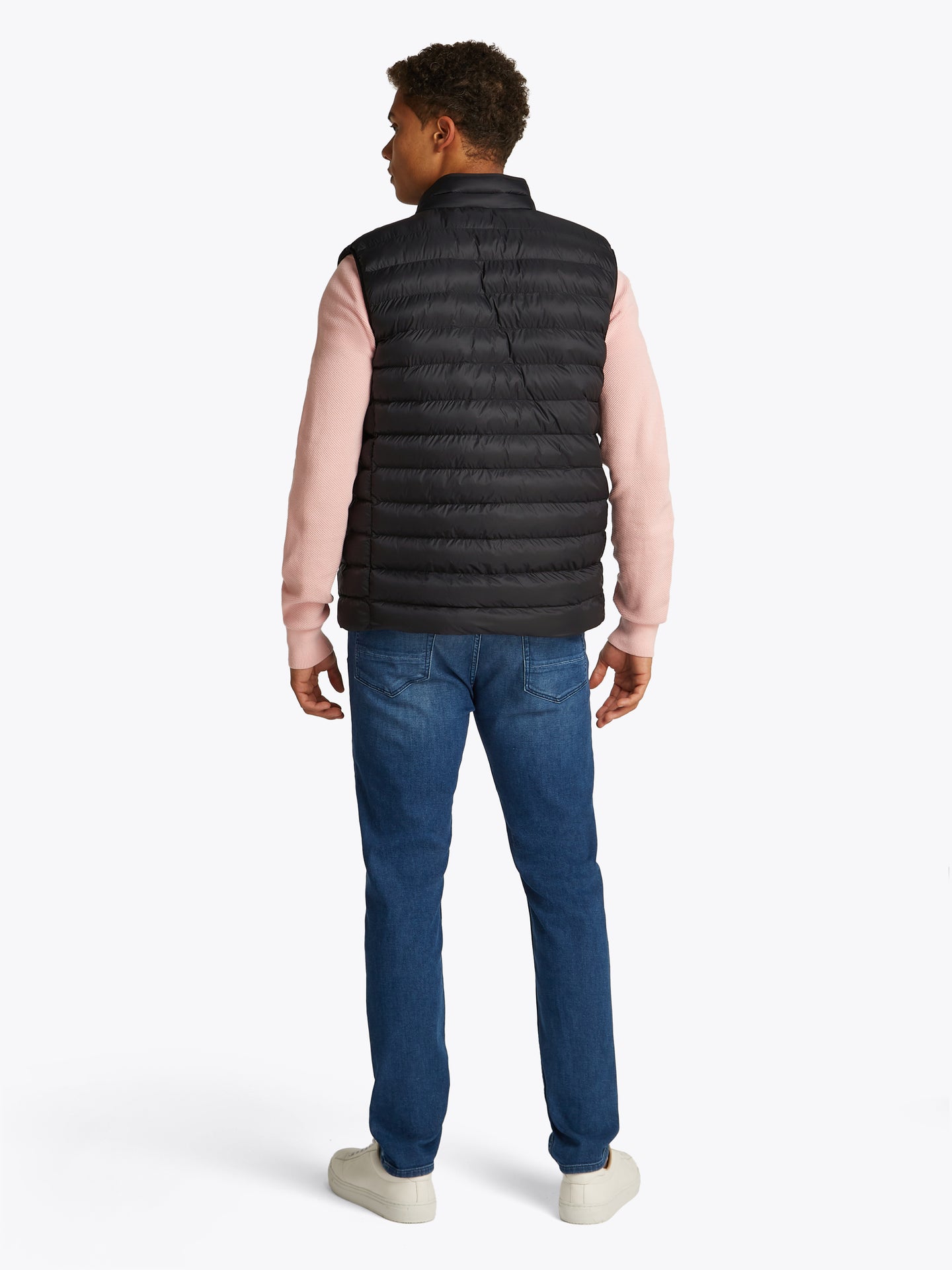 Tommy Hilfiger Padded Vest Gilet Black mw0mw39989 bds