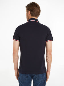 Tommy Hilfiger mw0mw13080 dw5 | Slim Fit Tipped Polo in Navy