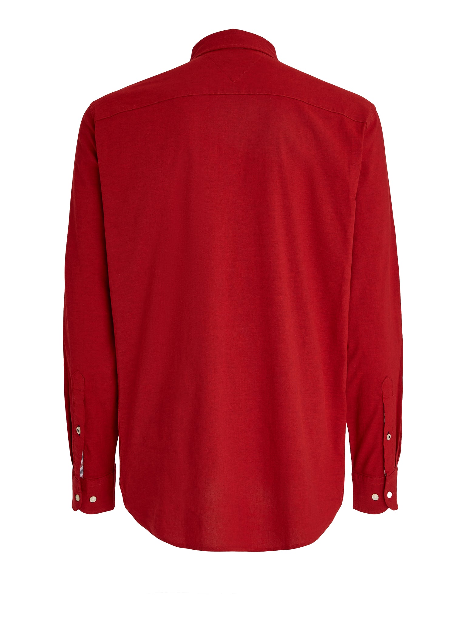 Tommy Hilfiger Flex Brushed Twill Regular Fit Shirt - Red