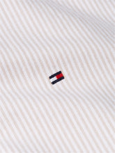 Load image into Gallery viewer, Tommy Hilfiger | Regular Fit Oxford Stripe Shirt in Khaki | MW0MW36238 0C8