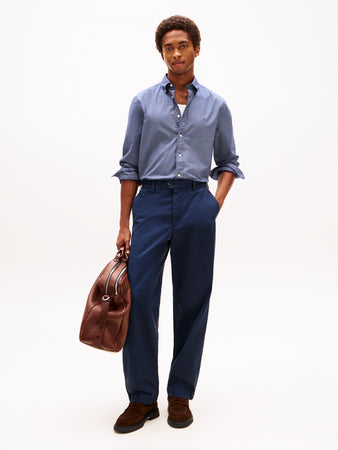 Tommy Hilfiger Navy Print Shirt mw0mw40455 0GZ