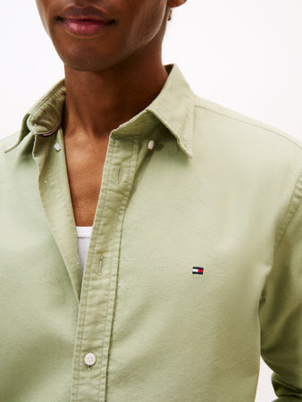 Tommy Hilfiger Green Shirt mw0mw35774 0h9
