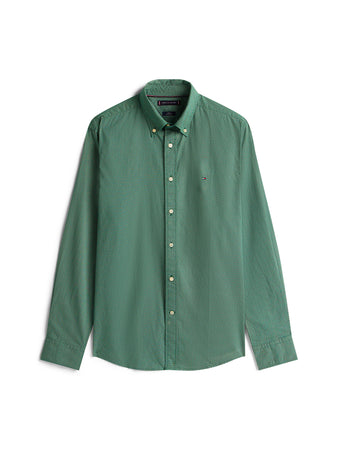 Tommy Hilfiger Green Print Shirt mw0mw40455 0h9