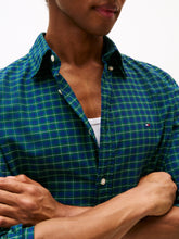 Load image into Gallery viewer, Tommy Hilfiger Green Check Shirt mw0mw40467 0MS
