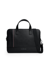 Load image into Gallery viewer, Tommy Hilfiger Laptop Bag in Black am0am13631 bds