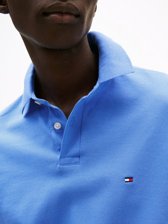 Tommy Hilfiger Blue Polo Shirt mw0mw17770 c30