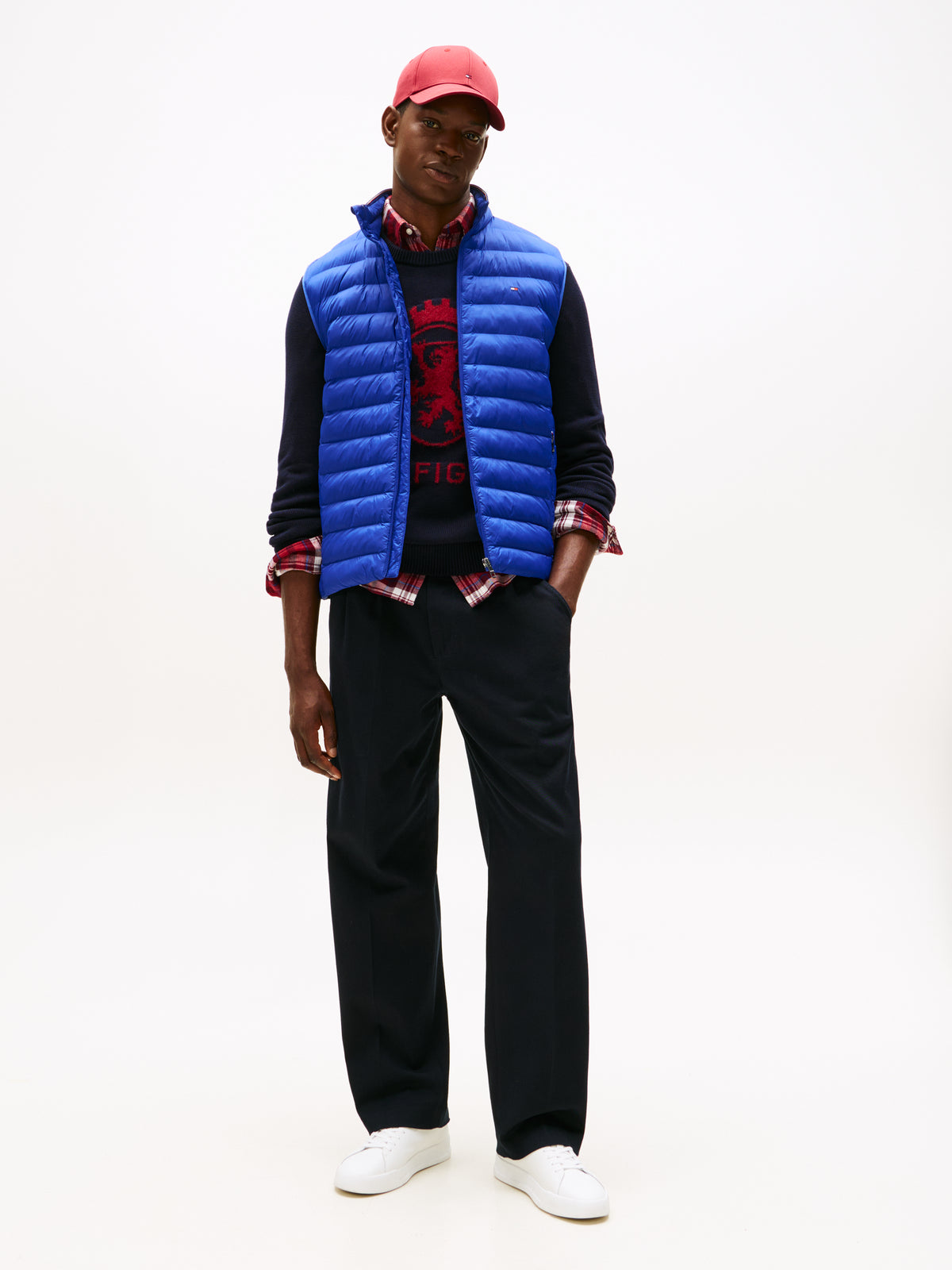 Tommy Hilfiger Blue Gilet mw0mw37677 d03