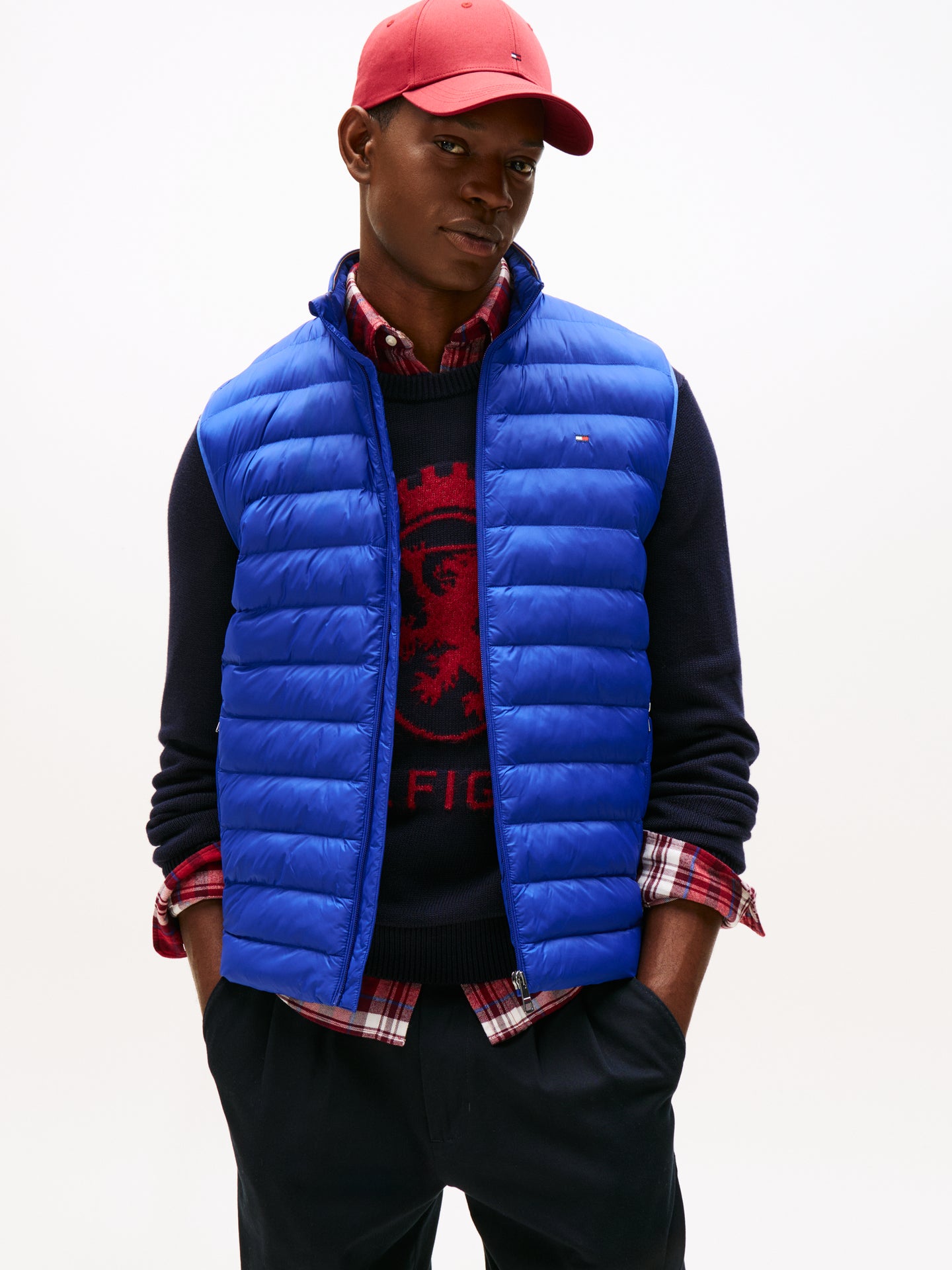 Tommy Hilfiger Blue Gilet mw0mw37677 d03