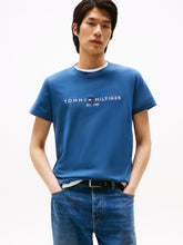 Load image into Gallery viewer, Tommy Hilfiger Blue Tee mw0mw11797 dbz