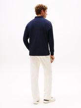 Load image into Gallery viewer, Tommy Hilfiger Long Sleeve Polo in Navy mw0mw20183 dw5