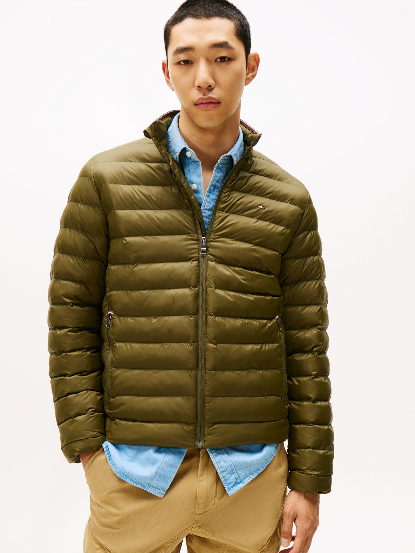 Tommy Hilfiger Green Jacket mw0mw37634 mt1