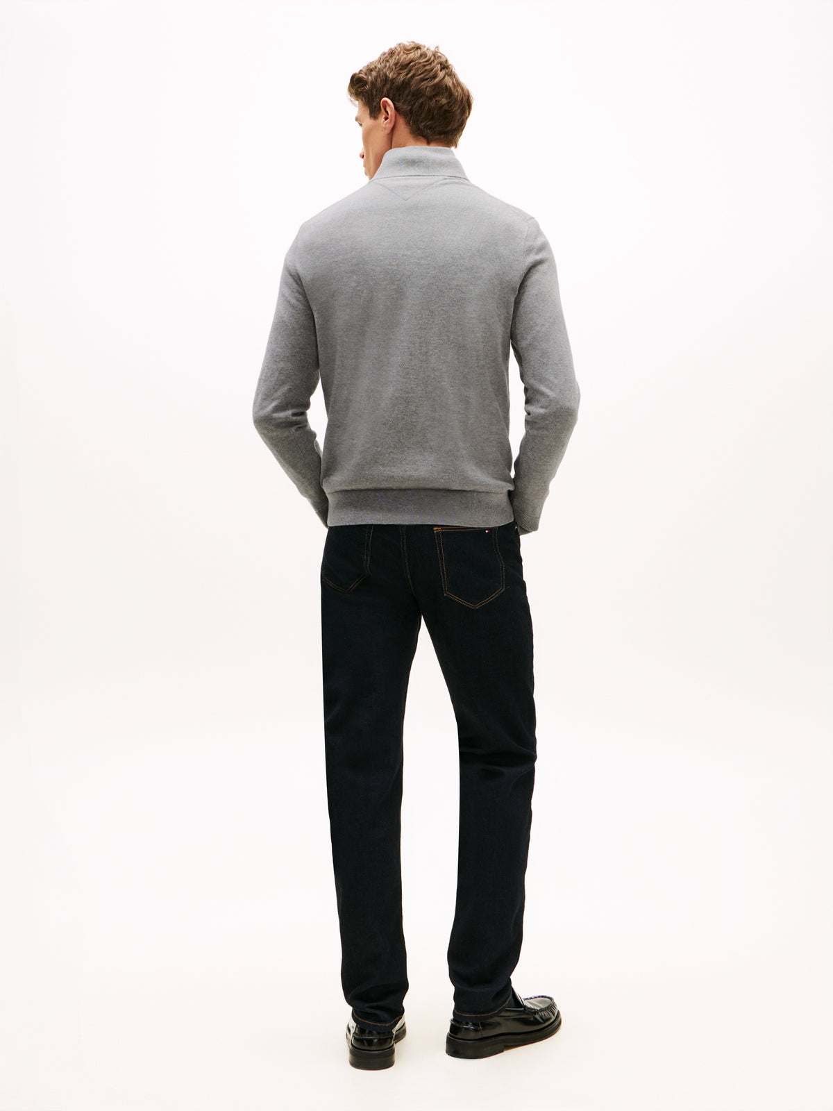 Tommy Hilfiger Grey Zip Knit mw0mw37331 p91