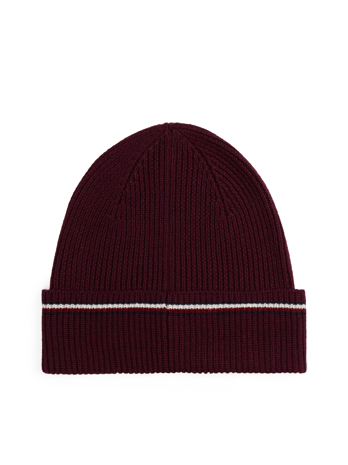 Tommy Hilfiger Beanie in Burgundy am0am13587 xih