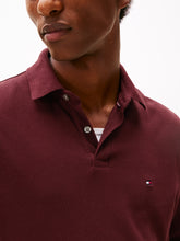 Load image into Gallery viewer, Tommy Hilfiger Long Sleeve Polo in Burgundy mw0mw20183 xih