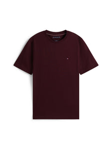 Tommy Hilfiger Burgundy Tee mw0mw39995 xih