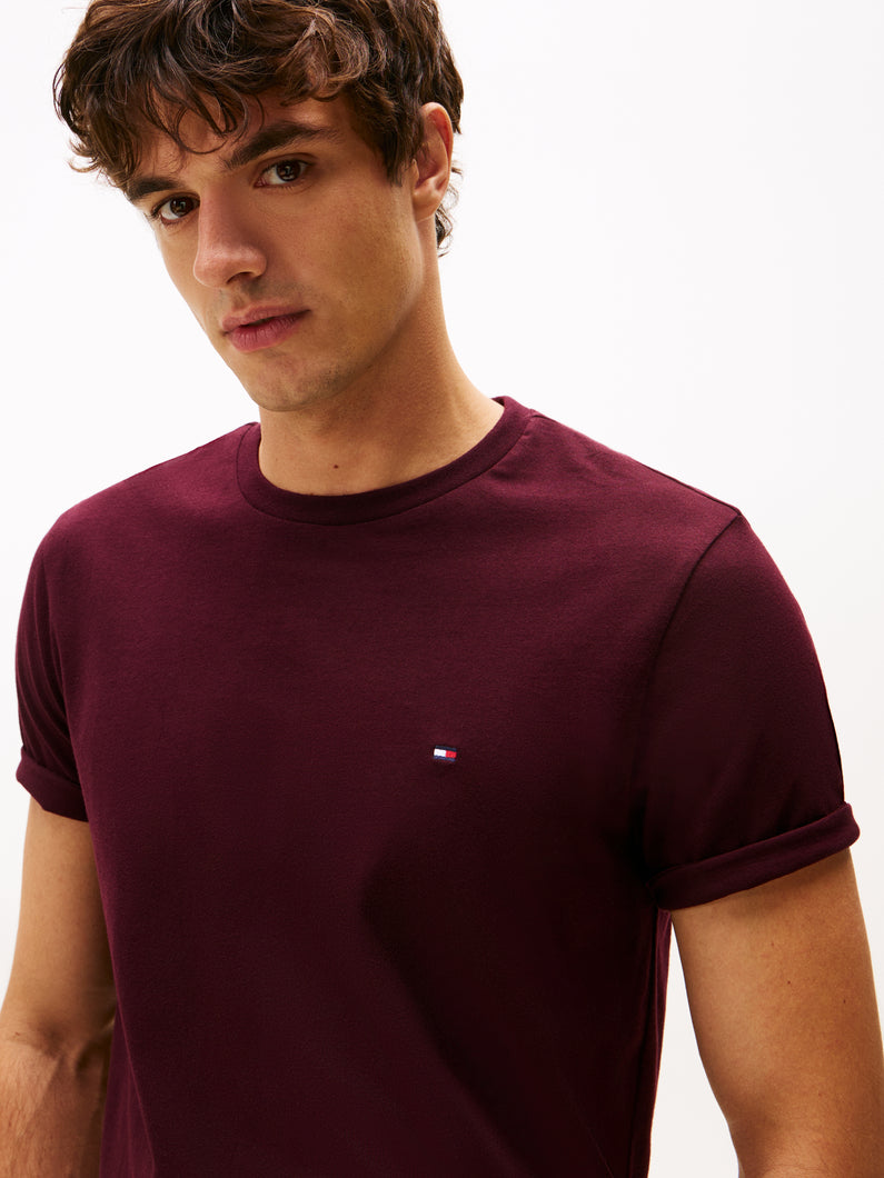 Tommy Hilfiger Burgundy Tee mw0mw39995 xih