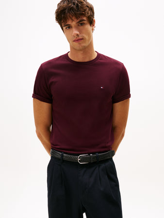 Tommy Hilfiger Burgundy Tee mw0mw39995 xih