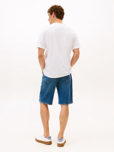 Tommy Hilfiger | Chest Insert Tee in White | mw0mw36498 YBR