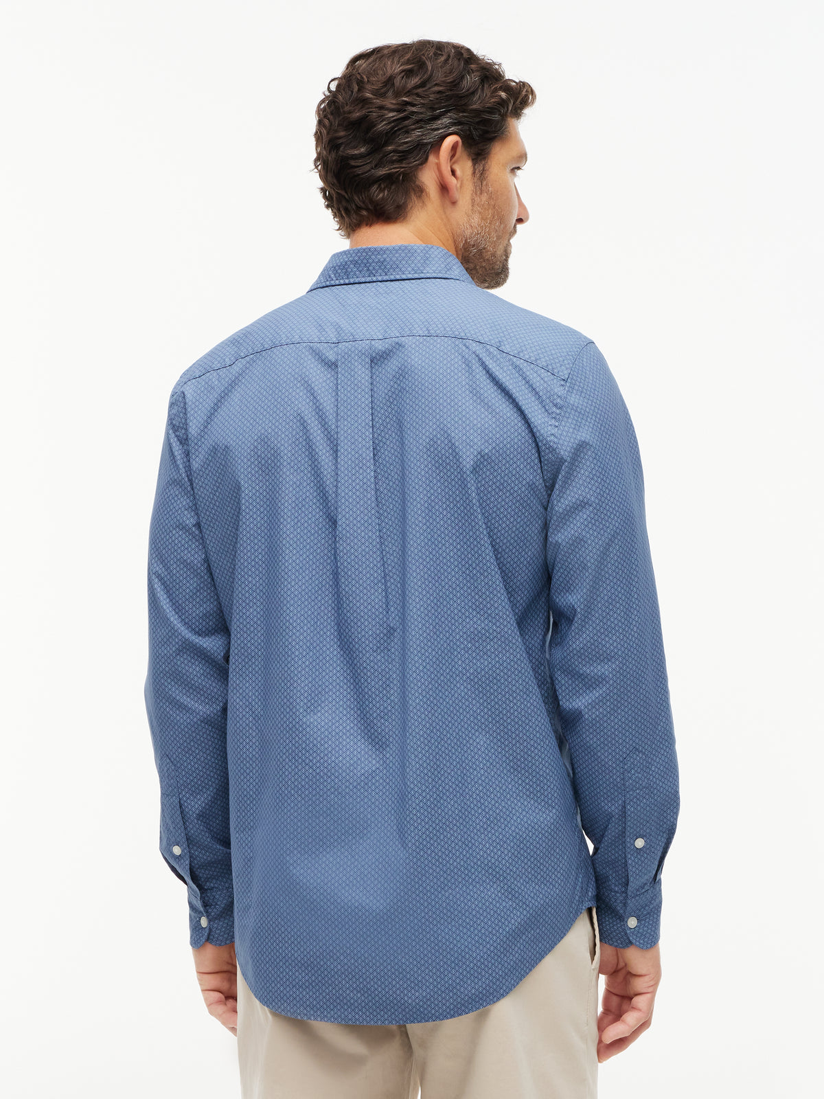 Tommy Hilfiger Blue Print Shirt MW0MW44580 0GY