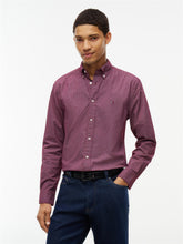 Load image into Gallery viewer, Tommy Hilfiger Burgundy Print Shirt MW0MN44580 0KP