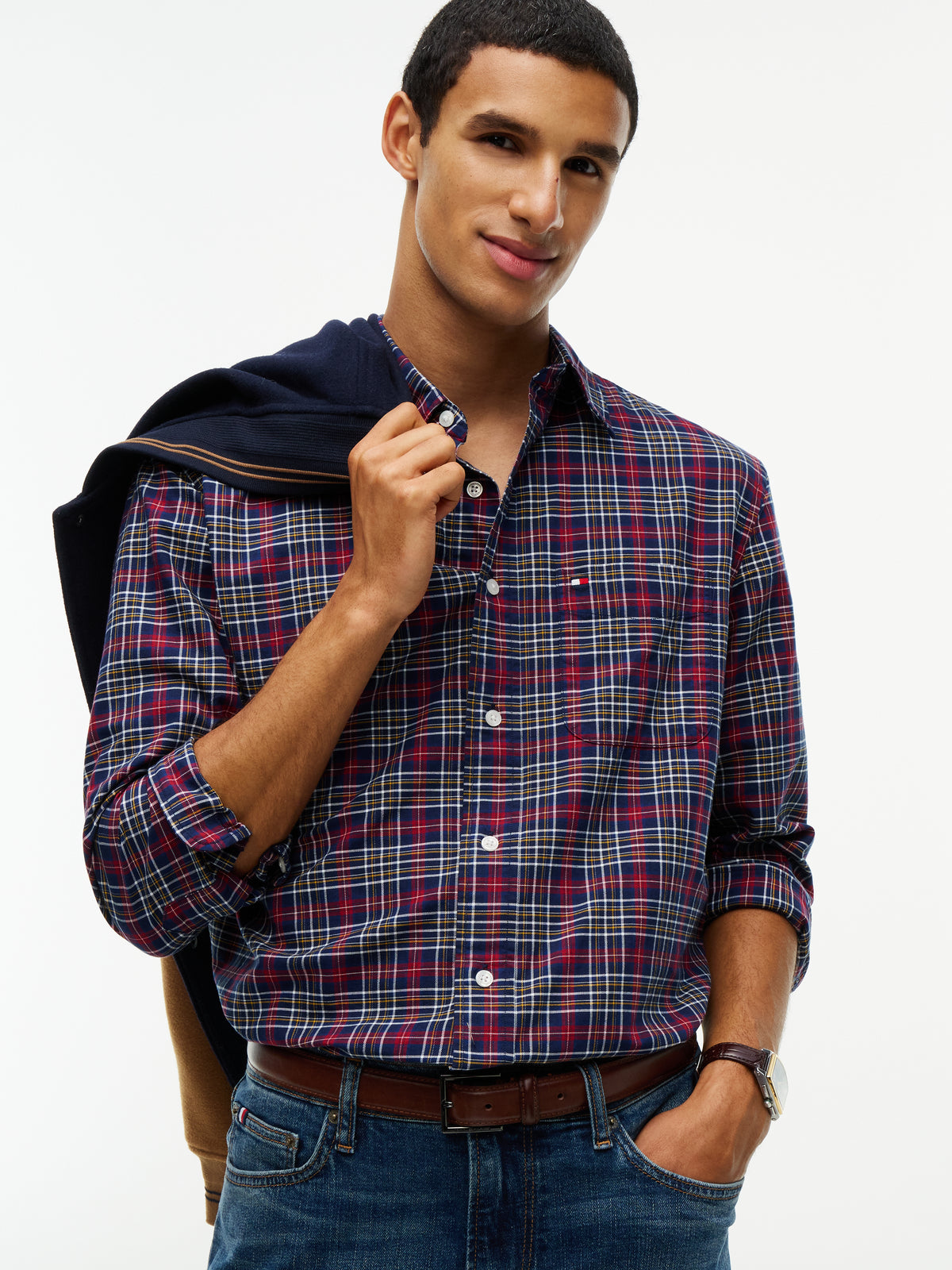 Tommy Hilfiger Tartan Check Shirt MW0MW44620 0ms